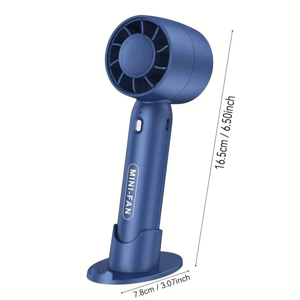 Kipas Angin Genggam Portable Mini Fan T10 - BIRU