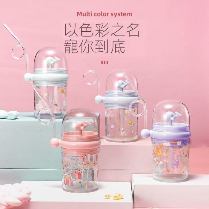 Botol Minum Air Mancur Lumba-lumba 250ml