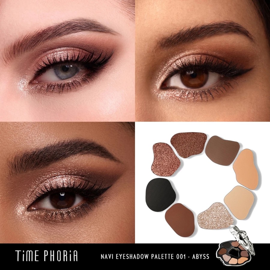 Time Phoria Navi Eyeshadow Palette - 001 Abyss