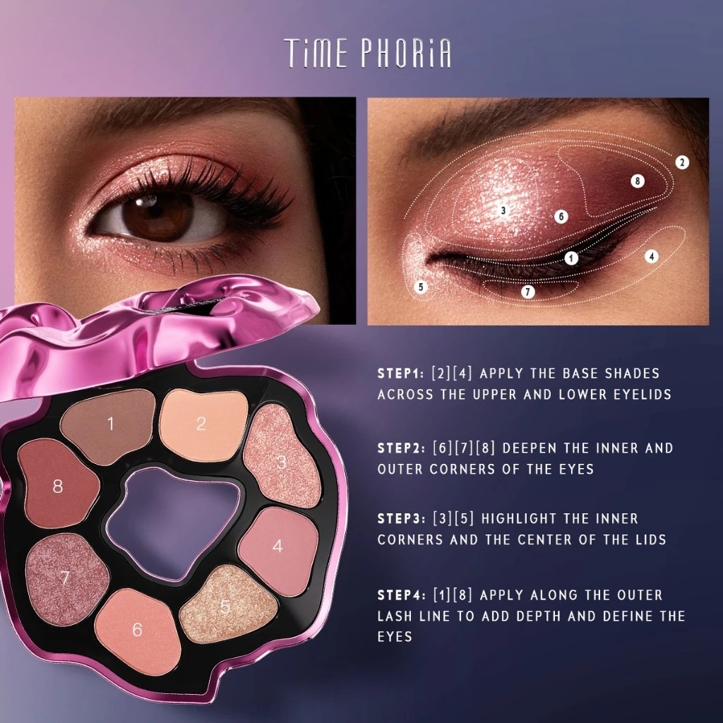 Time Phoria Navi Eyeshadow Palette - 001 Abyss