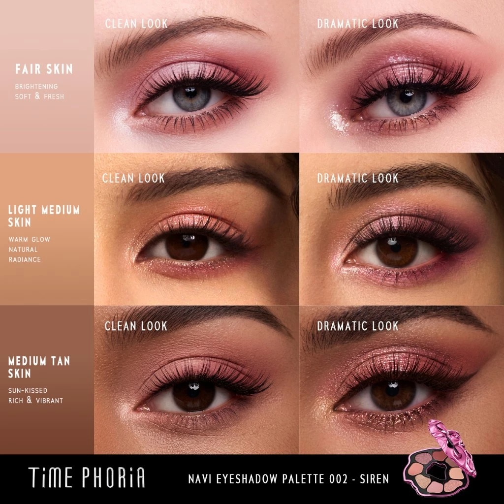 Time Phoria Navi Eyeshadow Palette - 002 Siren
