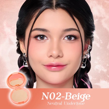 Pigeon Teens Everyday Two Way Cake+UV Filter FULL SIZE 9gr - N02 Beige