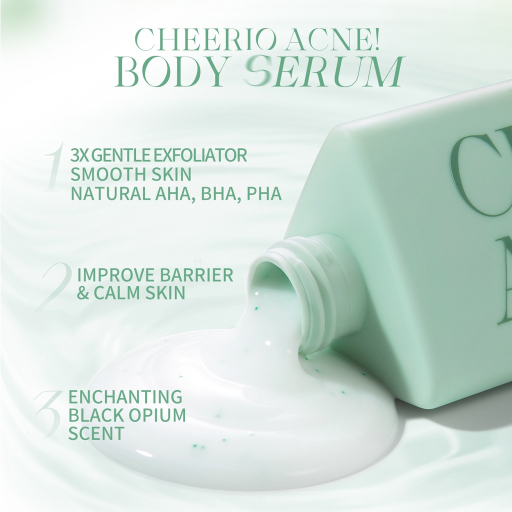 BNB Barenbliss Body Serum 300ml - Cheerio Acne! Black Opium Calming *