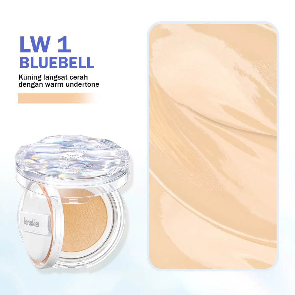 BNB Barenbliss Bloomdew Moonlight Dewy Mesh Cushion 15gr - LW1 Bluebell
