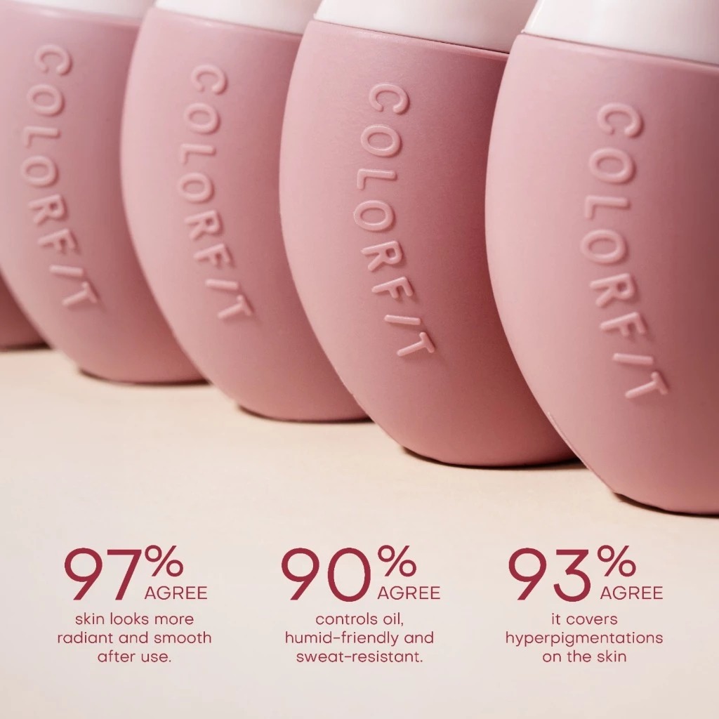 Wardah Colorfit Skin Tint Pink Supercharged Serum Tint SPF 40 PA+++ 30ml - 31W Crème Beige