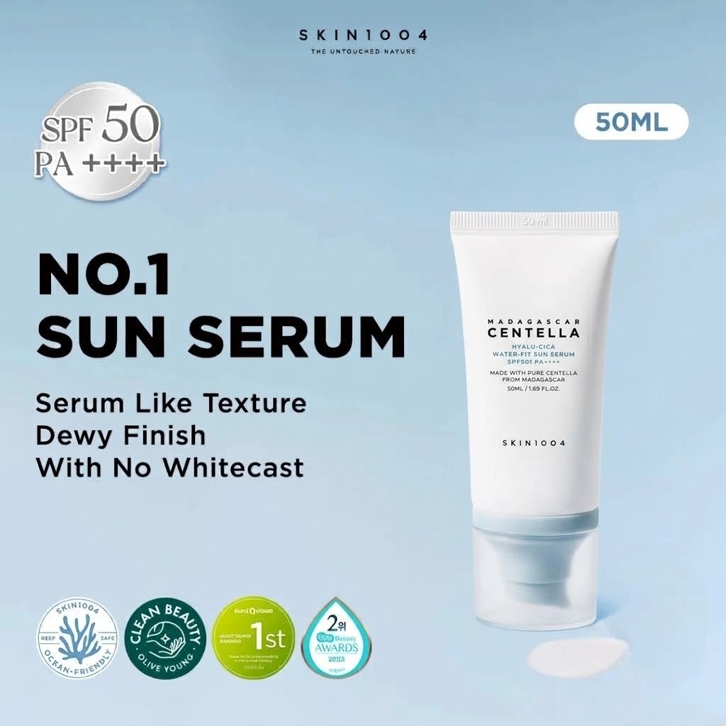 SKIN1004 Madagascar Centella Hyalu-Cica Water-Fit Sun Serum SPF 50 PA++++ 50ml