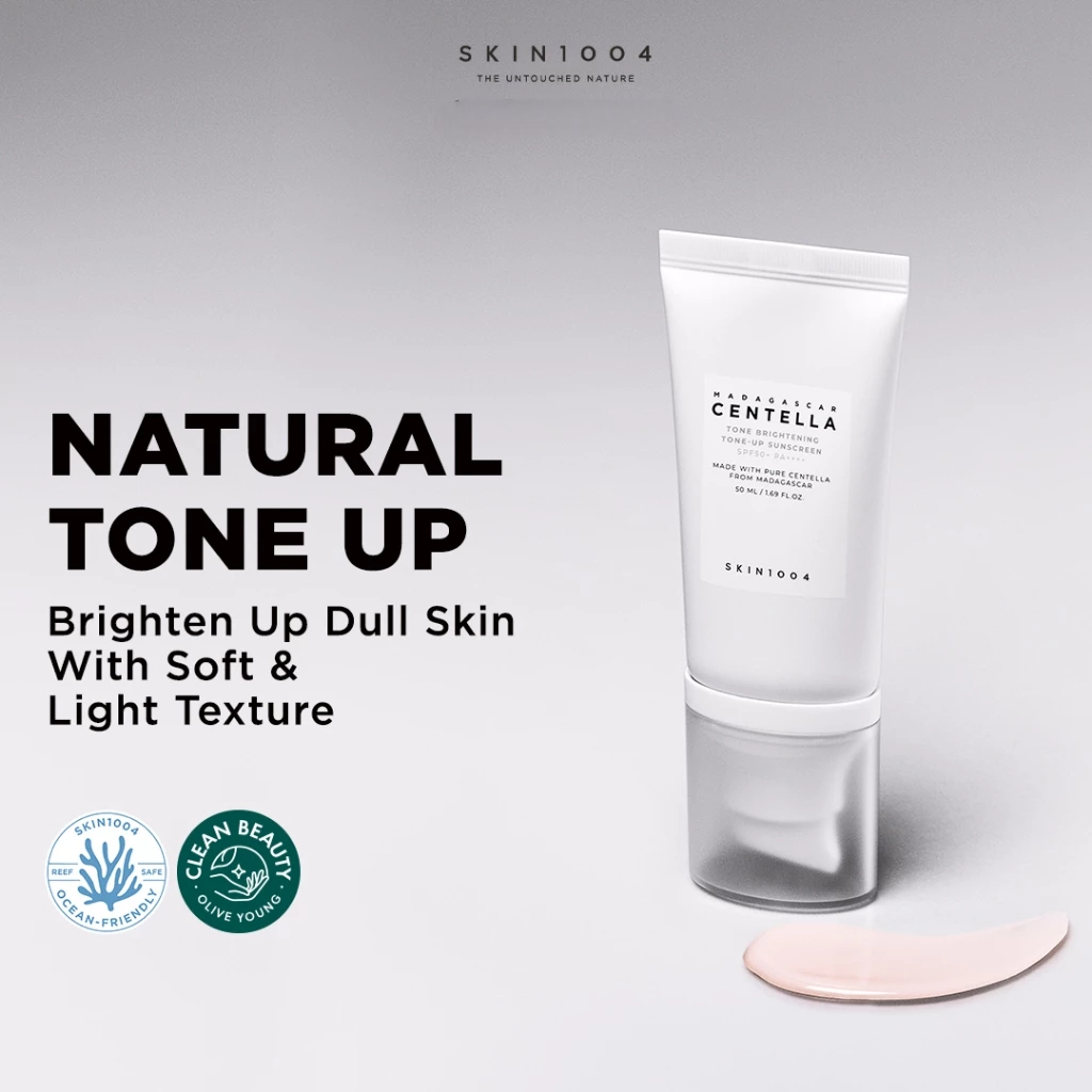 SKIN1004 Madagascar Centella Tone Brightening Tone-Up Sunscreen SPF 50 PA++++ 50ml