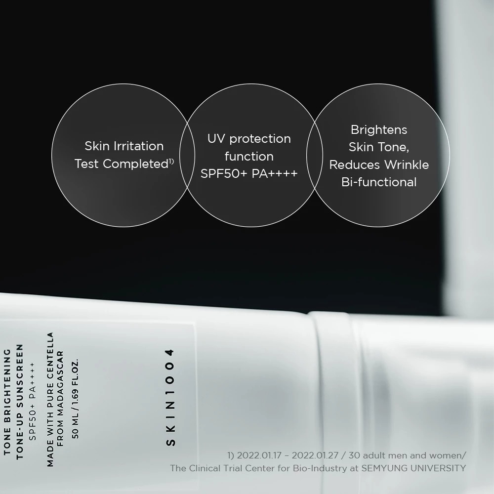 SKIN1004 Madagascar Centella Tone Brightening Tone-Up Sunscreen SPF 50 PA++++ 50ml