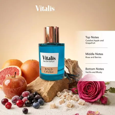 Vitalis Eau De Parfum 50ml - Bold Crush