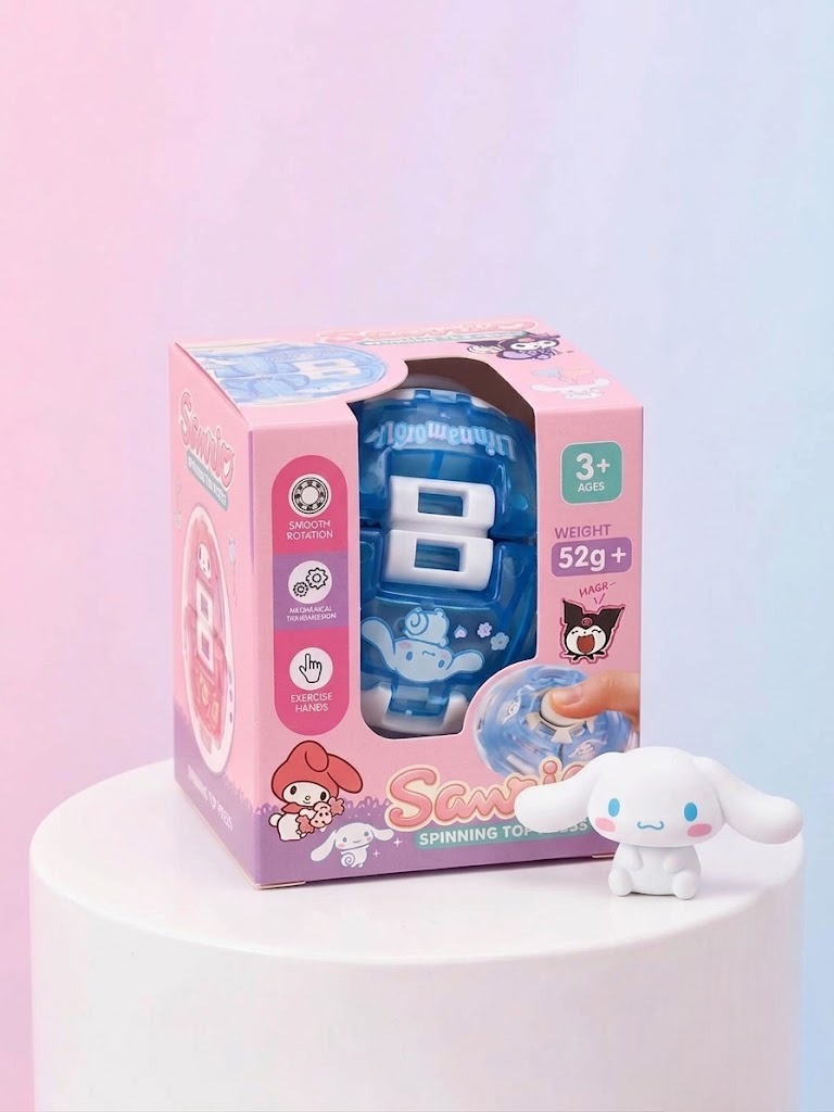 Mainan Fidget Ball Spinner Karakter Sanrio - Cinnamorrol (BIRU) Mainan Fidget Ball Spinner Karakter Sanrio - Cinnamorrol (BIRU)