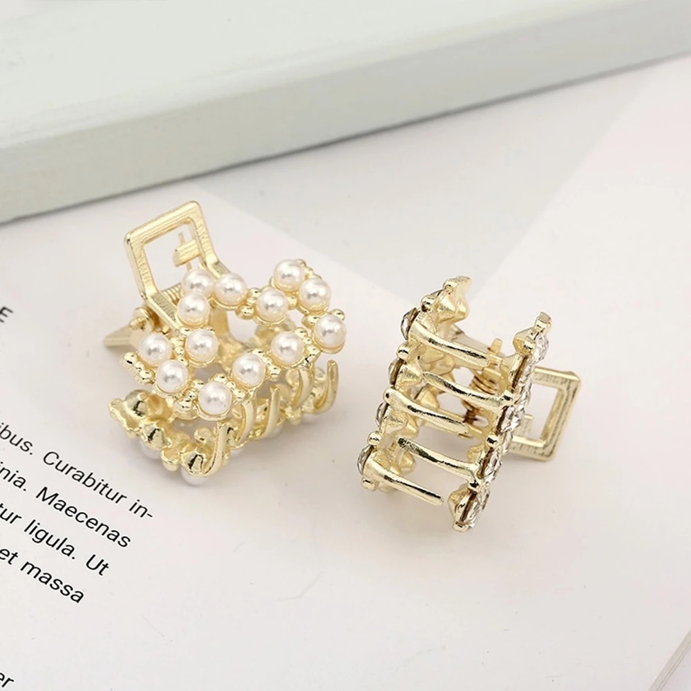(ISI 2) Jedai Rambut Mini Mutiara 2.5cm - KOTAK