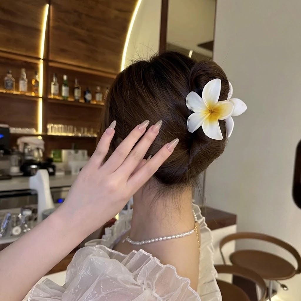 Jedai Rambut Kamboja 8cm - PUTIH
