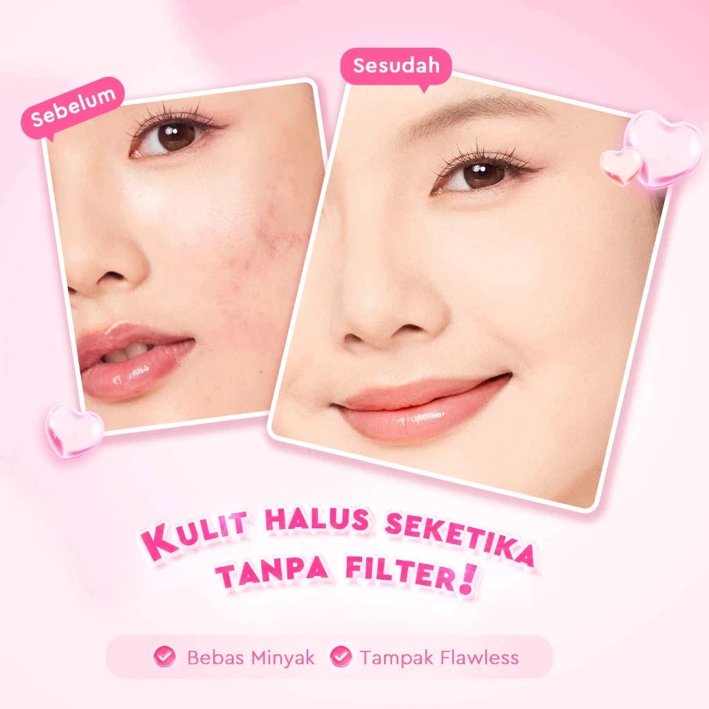 Glad 2 Glow Perfect Blur & Cover Loose Powder 20gr - 03 Honey