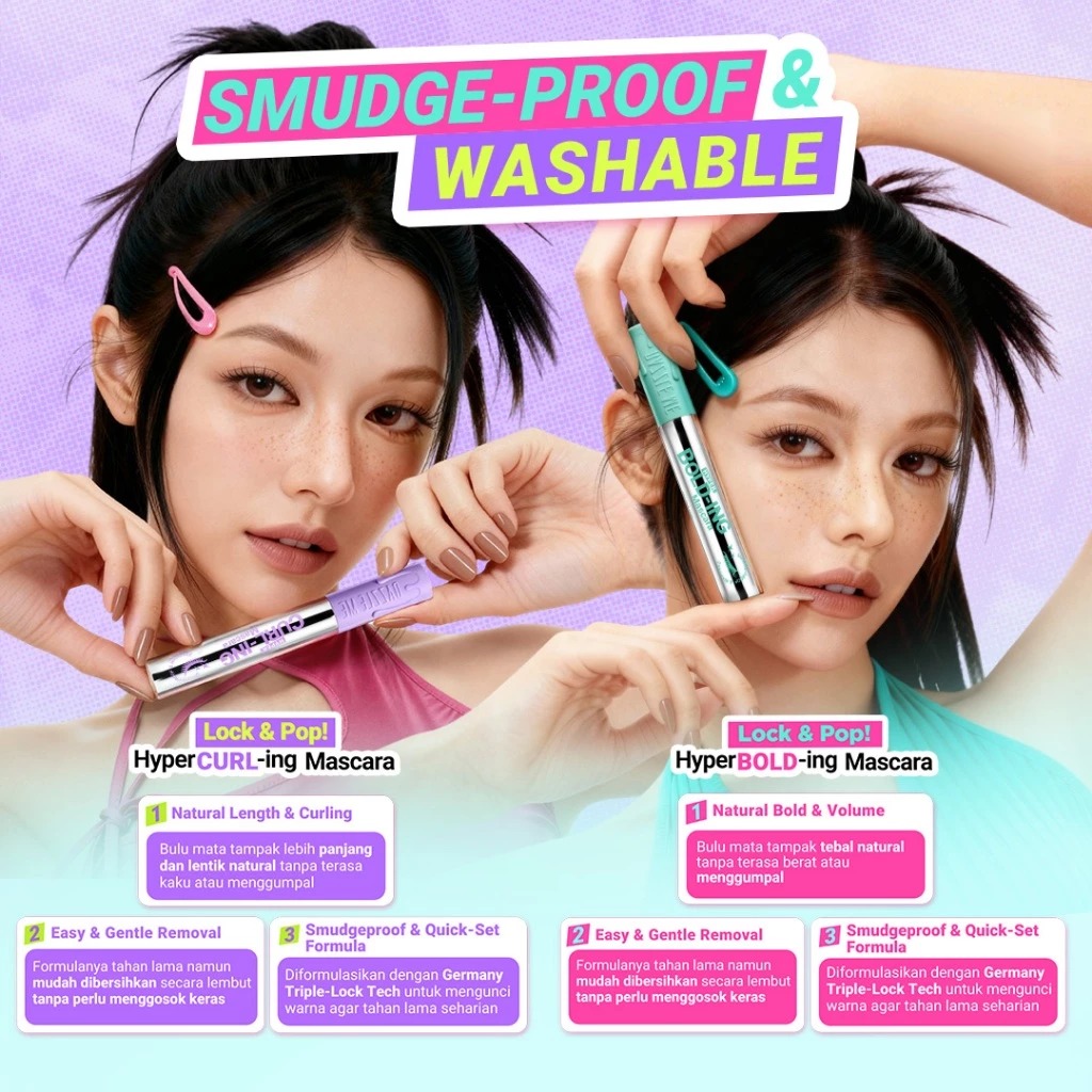 Dazzle Me Lock & Pop! Hyper CURL-ing Mascara 5gr