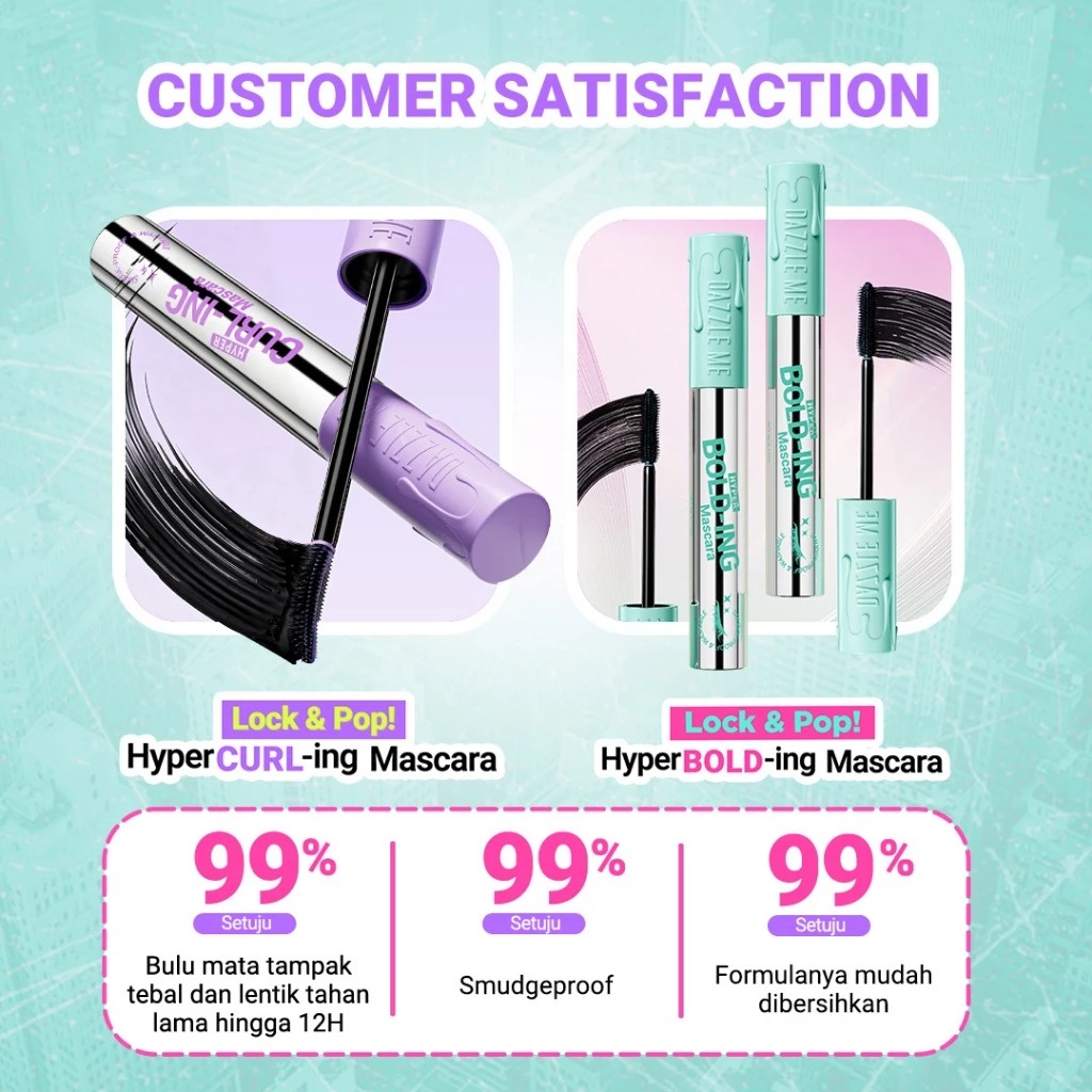 Dazzle Me Lock & Pop! Hyper CURL-ing Mascara 5gr