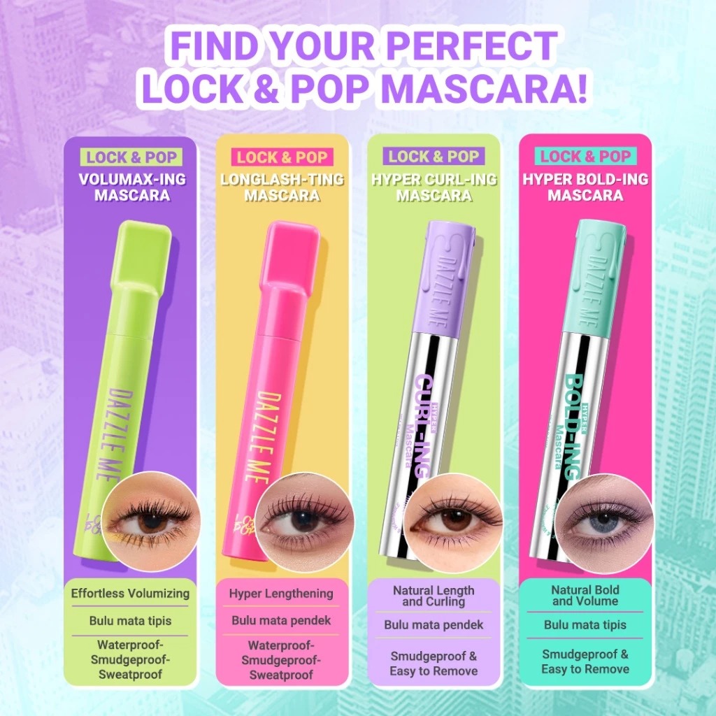 Dazzle Me Lock & Pop! Hyper CURL-ing Mascara 5gr