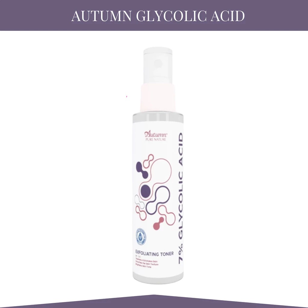 Autumn Glycolic Acid 7% Toning Solution Exfoliating Toner (White) 100ml