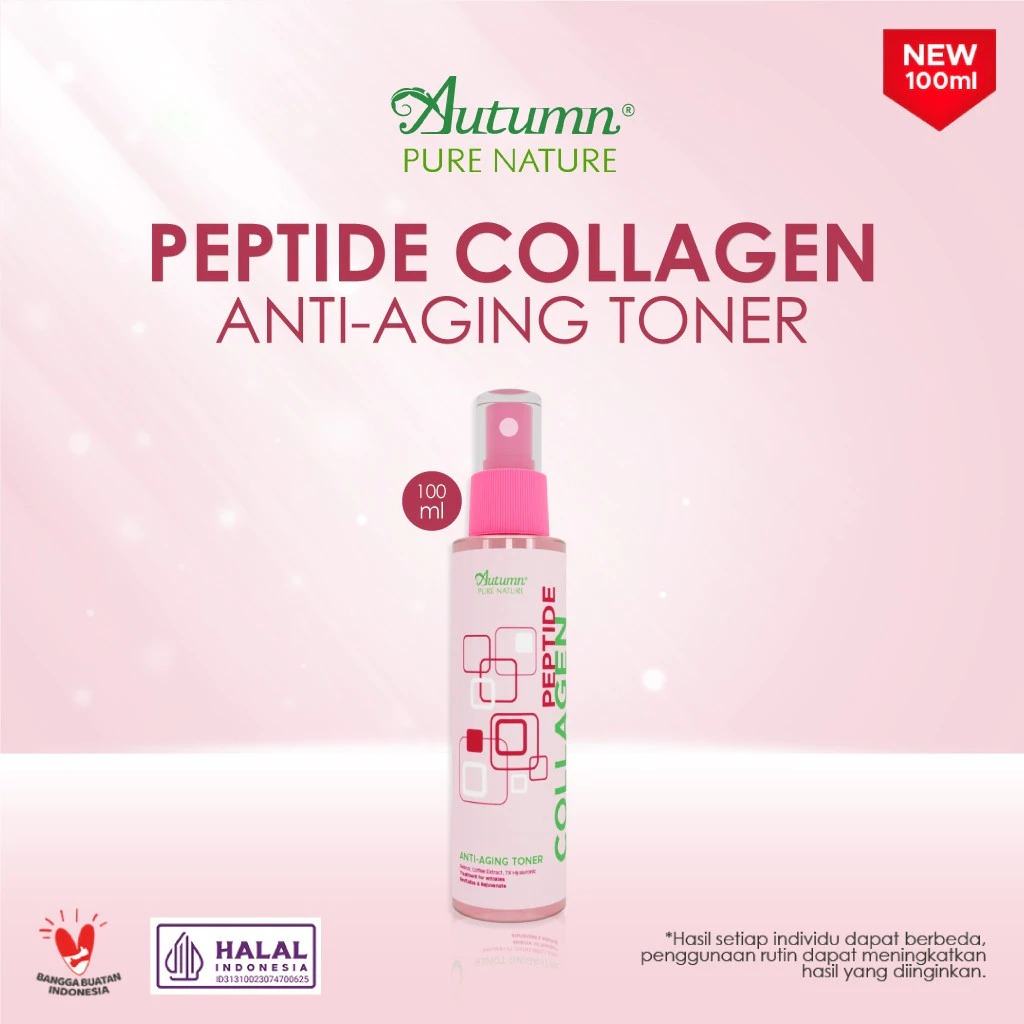 Autumn Peptide Collagen Anti-Aging Toner (Pink) 100ml