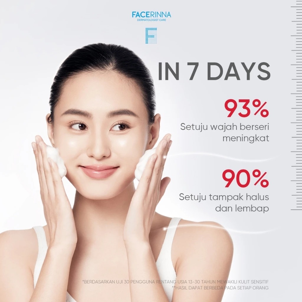 Facerinna 2% Niacinamide Power Bright Cleanser 120ml