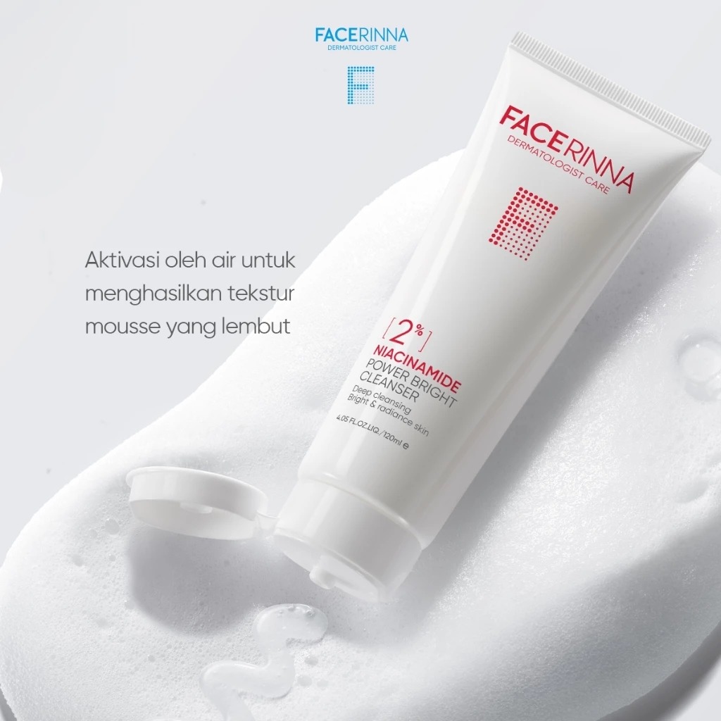 Facerinna 2% Niacinamide Power Bright Cleanser 120ml