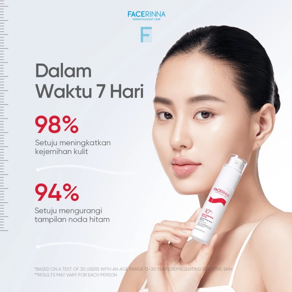 Facerinna 10% Niacinamide 3% TXA Bright  Dark Spot Serum 20ml