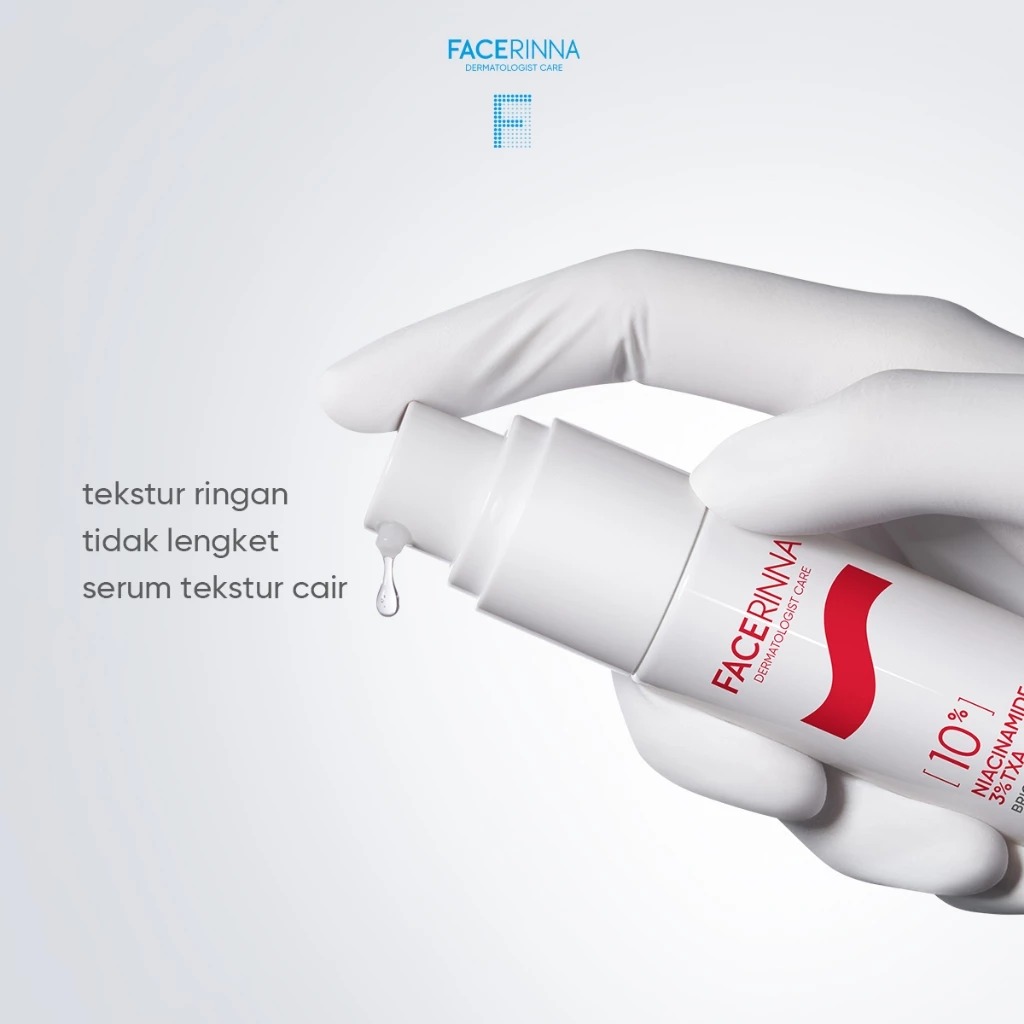 Facerinna 10% Niacinamide 3% TXA Bright  Dark Spot Serum 20ml