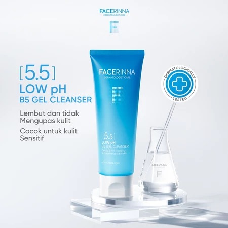 Facerinna Low PH B5 Gel Cleanser 120ml
