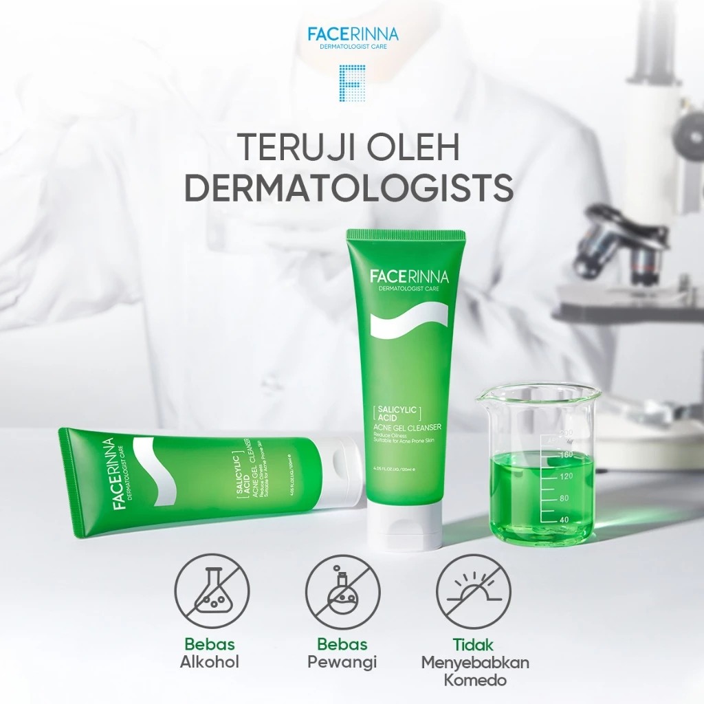 Facerinna Salicylic Acid Acne Gel Cleanser 120ml