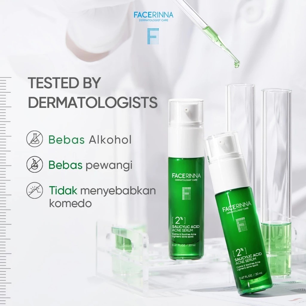 Facerinna 2% Salicylic Acid Acne Serum 20ml