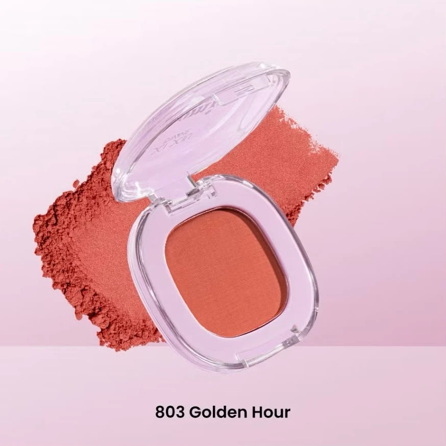 Xi Xiu Divine Blooming Powder Blush 4gr - 803 Golden Hour