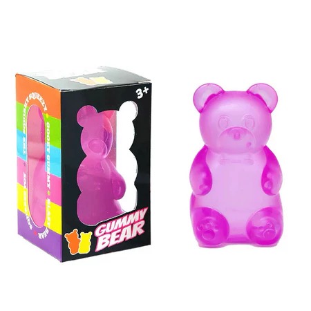 Mainan NeeDoh Beruang Gummy Bear 5cm (Fidget Toys)