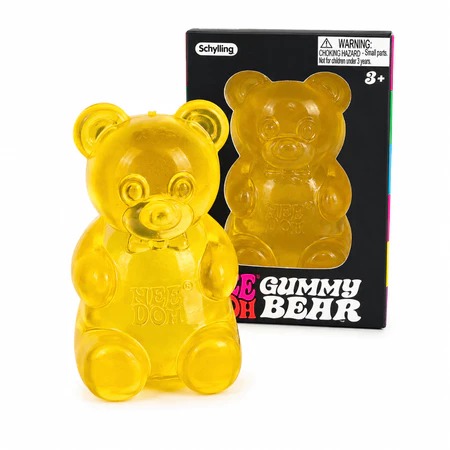 Mainan NeeDoh Beruang Gummy Bear 5cm (Fidget Toys)