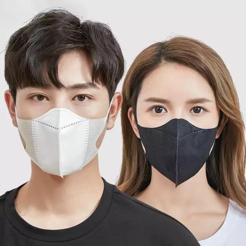 (ISI 50) Alkindo Masker Duckbill HITAM Dewasa - Disposable Mask
