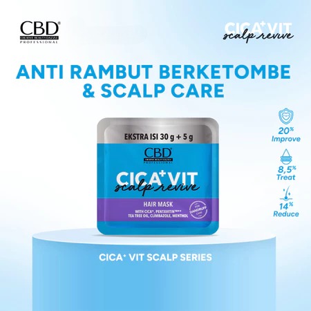 CBD Cica+Vit Scalp Revive Hair Mask 35gr (30+5)
