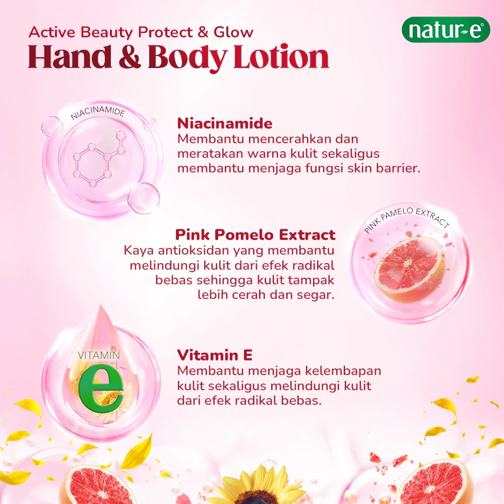 Natur-E Active Beauty Hand & Body Lotion Protect & Glow 100ml