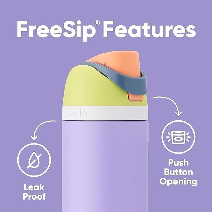Owala FreeSip Botol Minum Tumbler Stainless Steel 24oz / 710ml (BHB100)