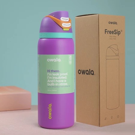 Owala FreeSip Botol Minum Tumbler Stainless Steel 24oz / 710ml (BHB100)