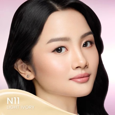 Hanasui Next Level Airy Velvet Cushion 15gr - N11 Light Ivory