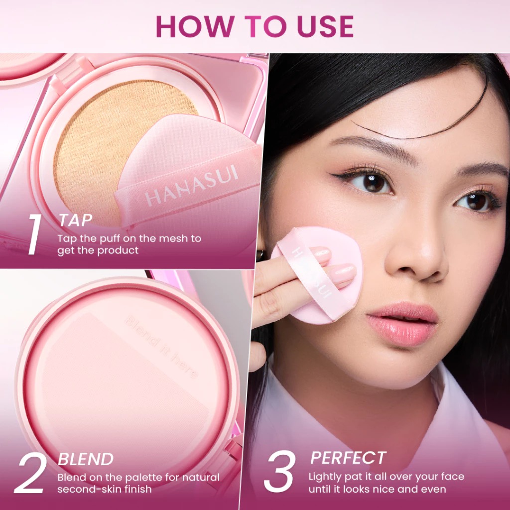 Hanasui Next Level Airy Velvet Cushion 15gr - N30 Natural Beige