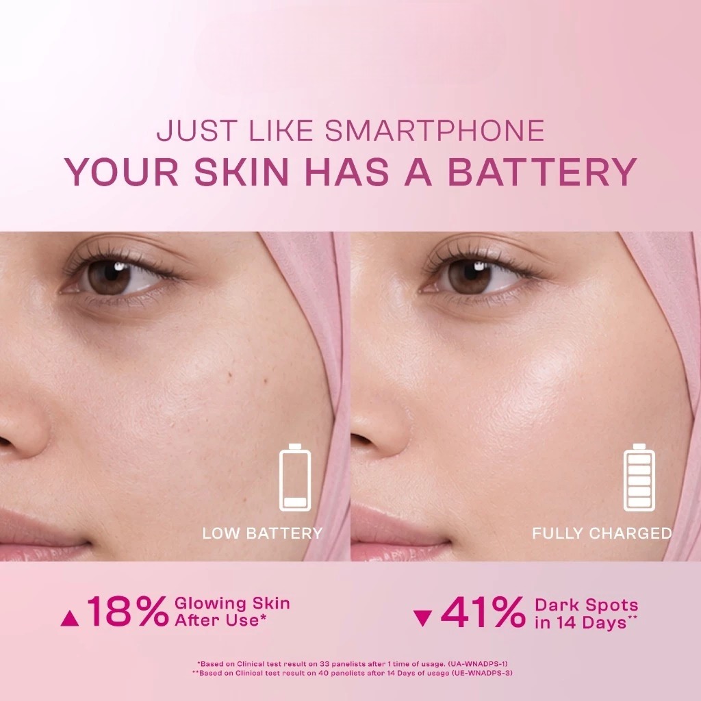 Wardah NAD+ Carnosine Cysteamine Glow Energy Booster Serum 30ml