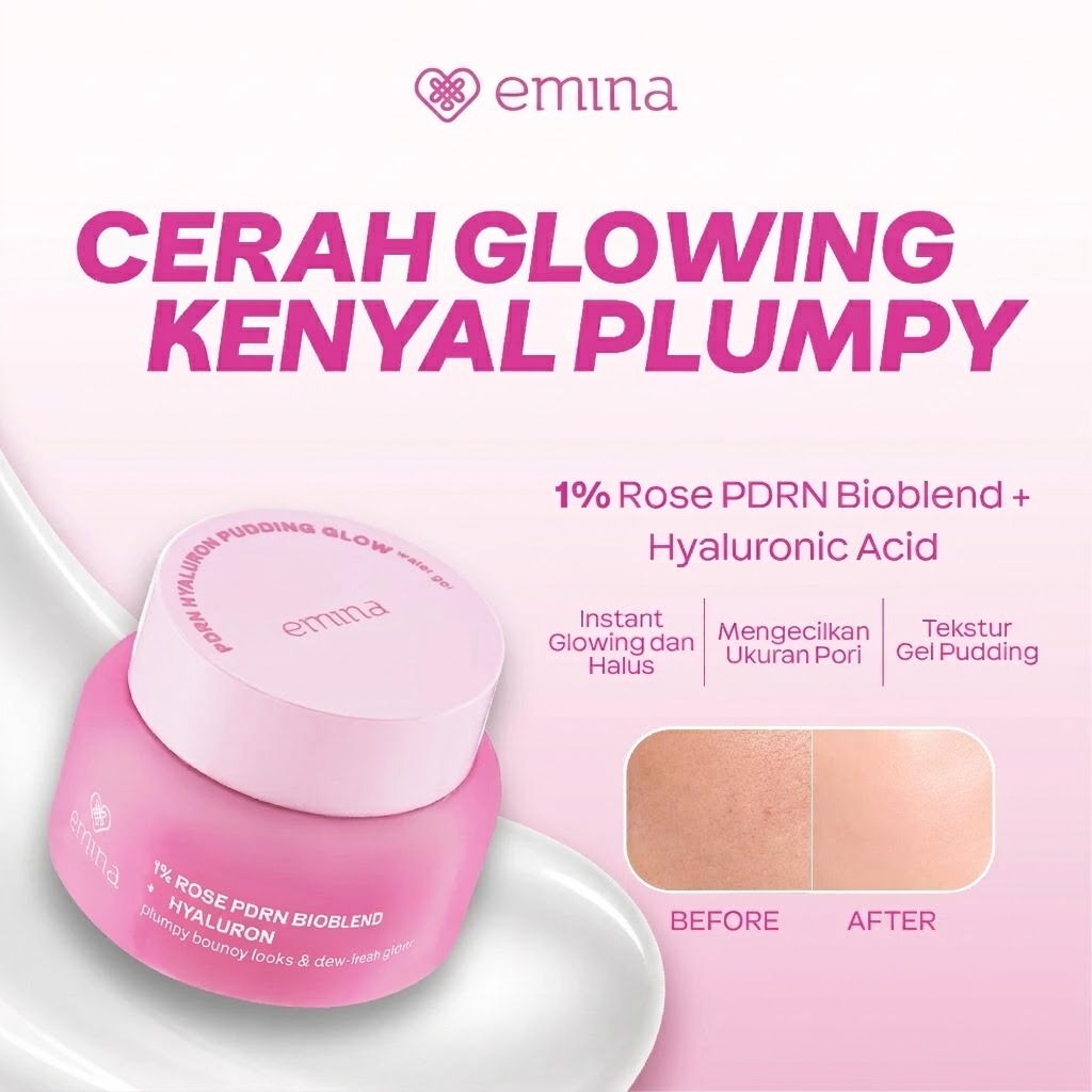 Emina Water Gel - PDRN Hyaluron Pudding Glow 30gr
