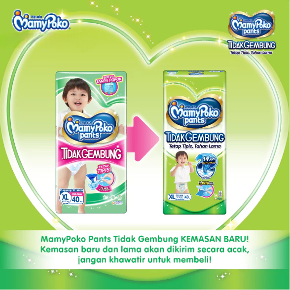 MamyPoko Pants X-tra Kering Slim Tidak Gembung - Size XL23