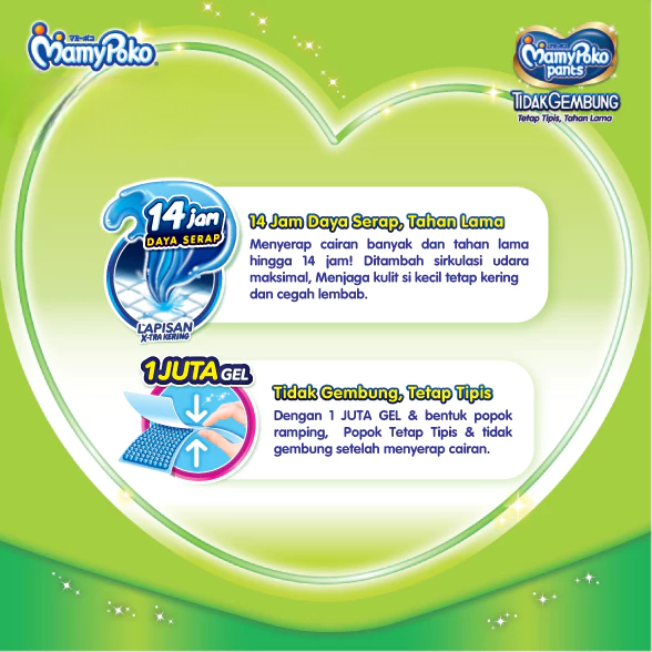 MamyPoko Pants X-tra Kering Slim Tidak Gembung - Size XL23