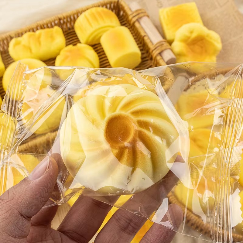 Mainan Squishy Roti Mini 6 - 11cm (Kemasan Plastik)