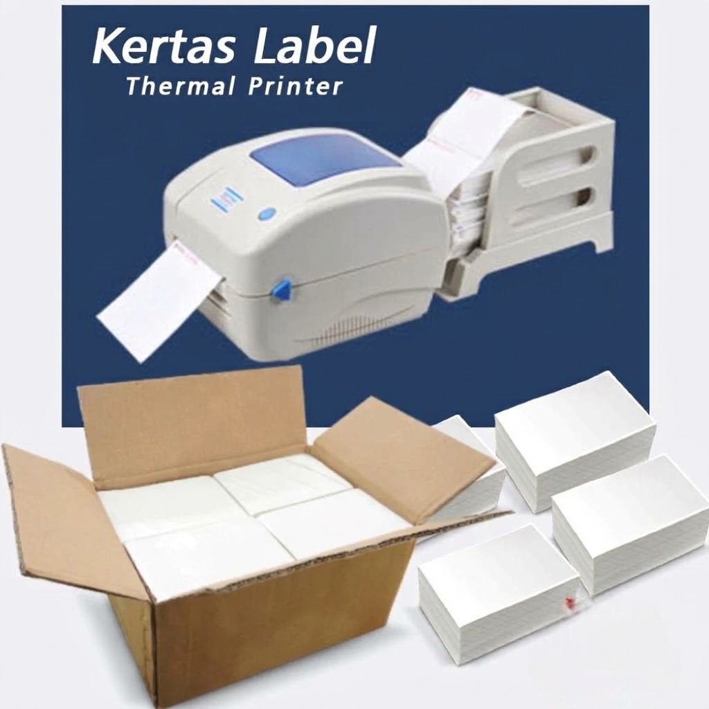 Thermal Lipat 100x150mm - 500 Lembar