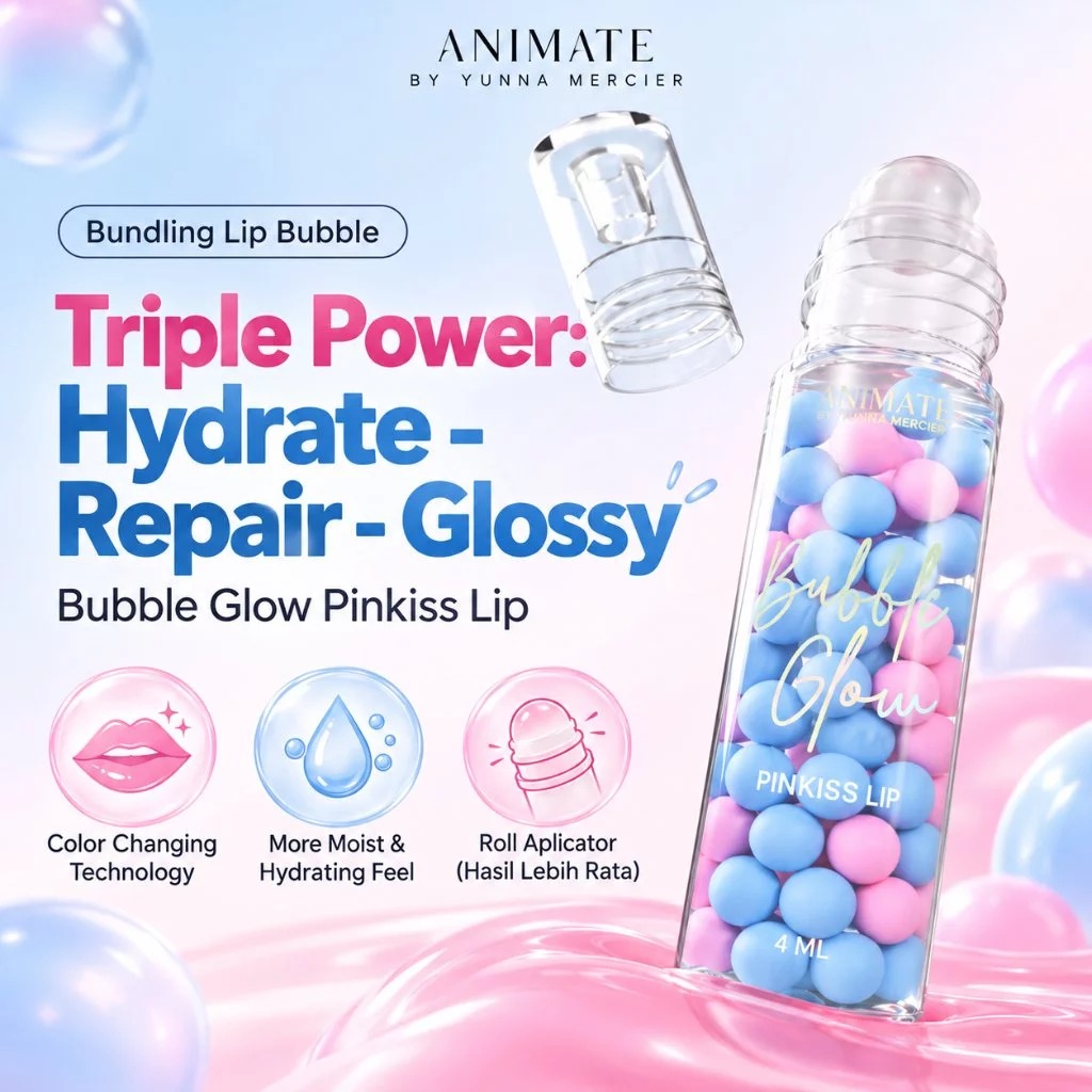 Animate Lip Bubble Glow Serum Pinkiss 4ml
