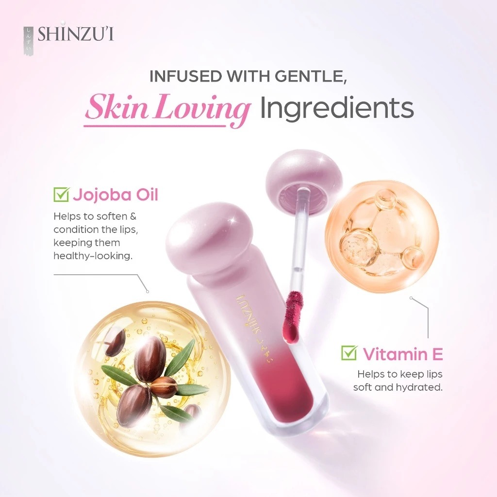 Shinzui Glossy Lip Stain 2gr - 31 Orange Sorbet