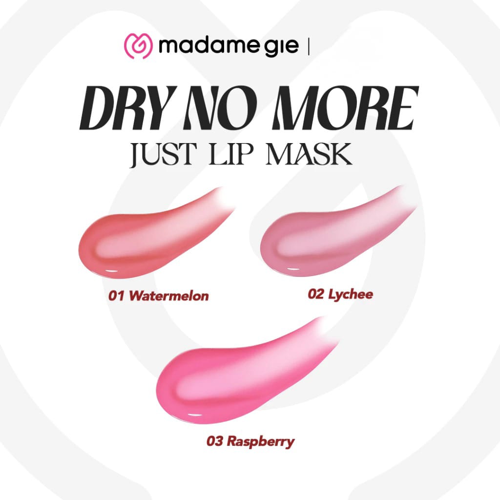 Madame Gie Sweet Lip Mask 10gr - 02 Lychee