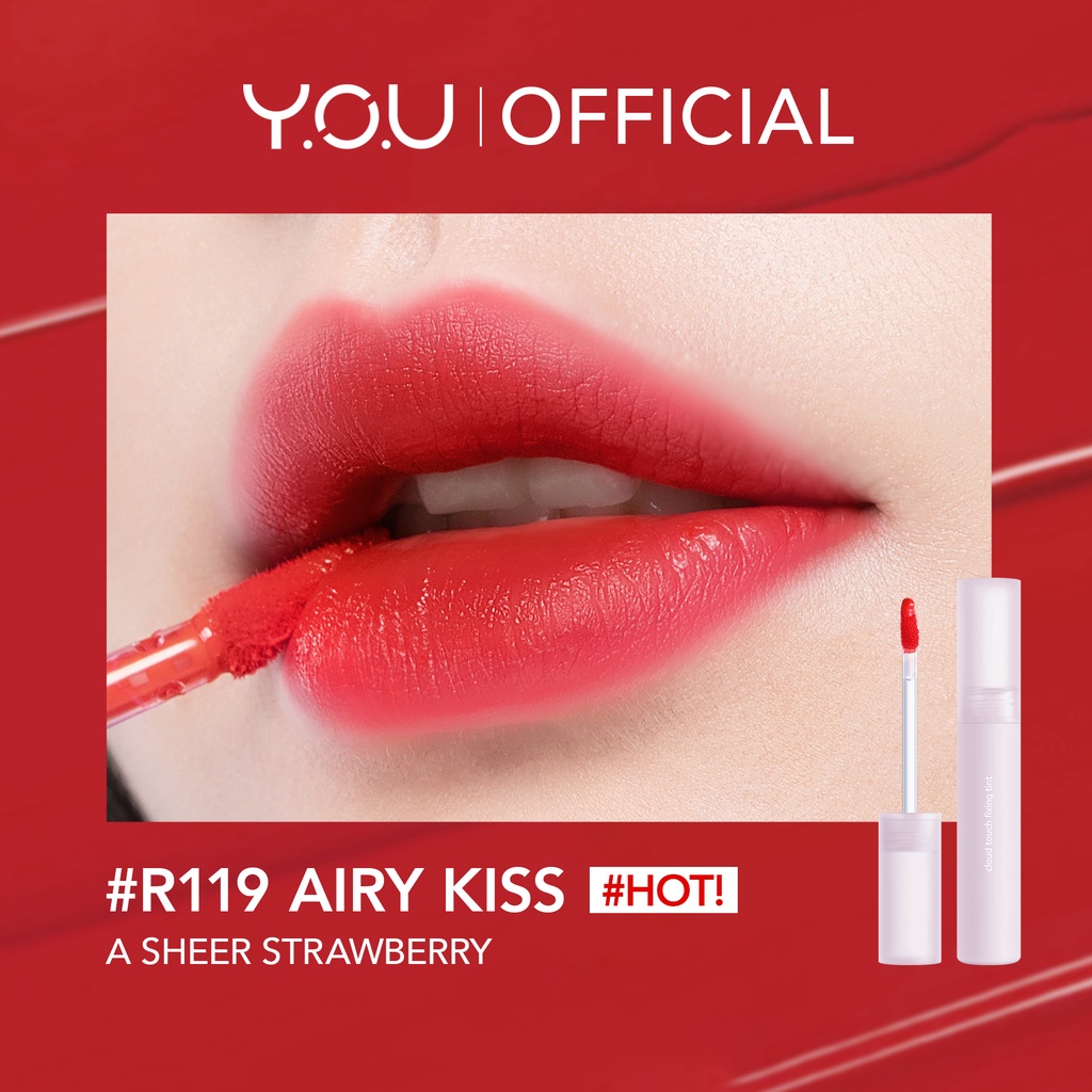 YOU Cloud Touch Fixing Tint R199 Airy Kiss YOU Cloud Touch Fixing Tint R199 Airy Kiss