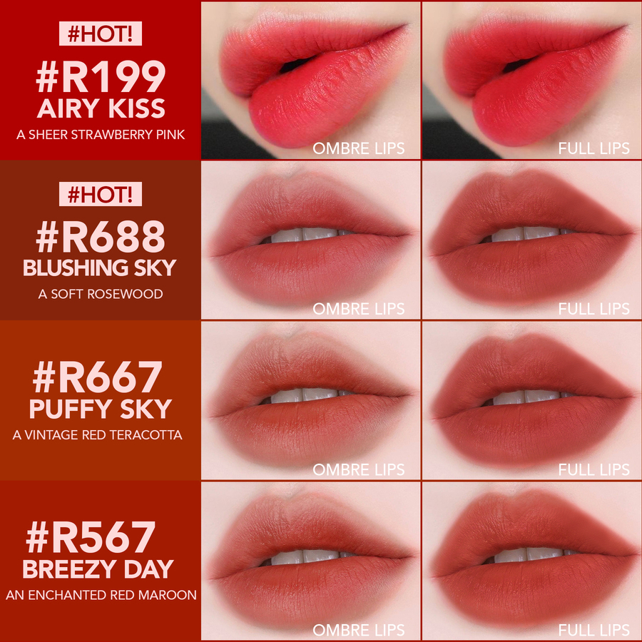 YOU Cloud Touch Fixing Tint R199 Airy Kiss YOU Cloud Touch Fixing Tint R199 Airy Kiss